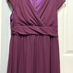 Plum colored Party Dress
